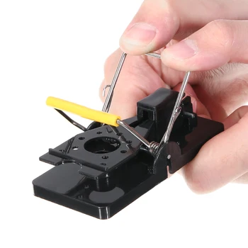 

12pcs Plastic Mousetrap Reusable Mouse Trap Rat Killer Control Easy Trap Mice Catching Catcher Snap Traps