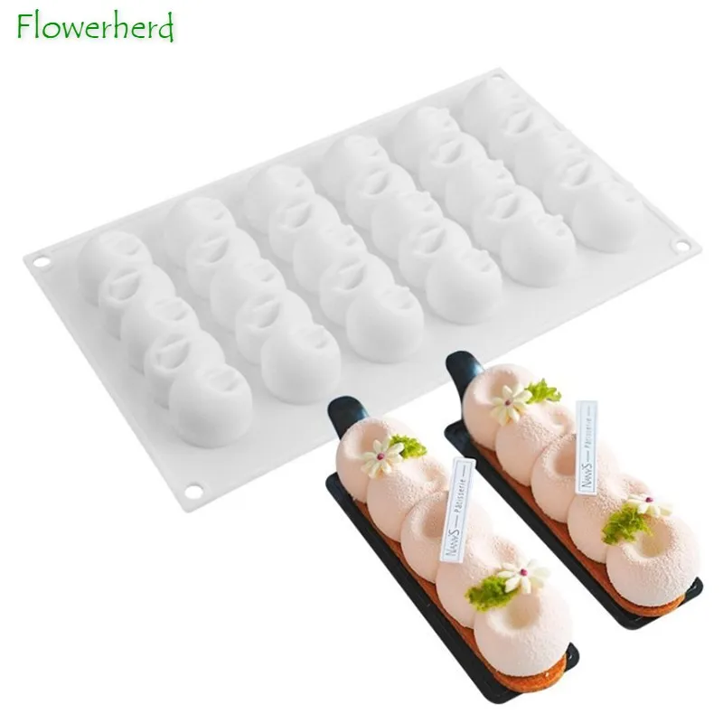 Yeni 6 S ral K fte Su i Silikon Kal p DIY Fondan Kek Kal p Pi irme 