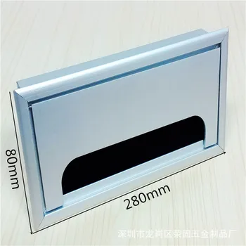 

Office Conference Desktop Threaded Hole Multimedia Socket Cable Box Aluminium Alloy mao shua dai Configuration Desktop Socket Ca