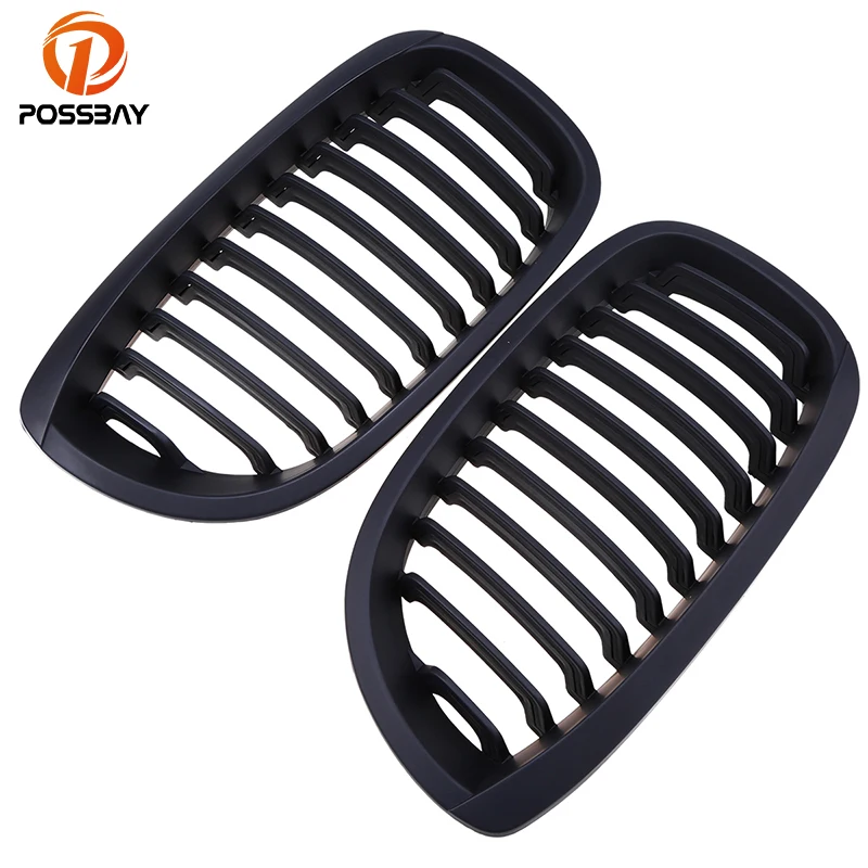 POSSBAY Car Styling Sports Grill Grille for BMW 3-Series E46 Coupe 320Ci/325Ci/330Cd 2003-2006 Facelift Front Bumper Grilles | Автомобили