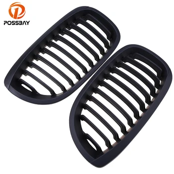 

POSSBAY Car Styling Sports Grill Grille for BMW 3-Series E46 Coupe 320Ci/325Ci/330Cd 2003-2006 Facelift Front Bumper Grilles
