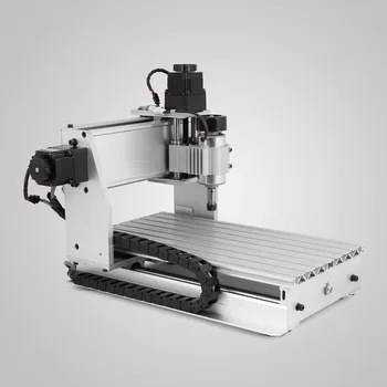 

CNC Engraver Machine security Router Rotational Axis Engraving Machine 3-Jaw Chuck 4TH-Axis Tail Stock Hollow Shaft durable