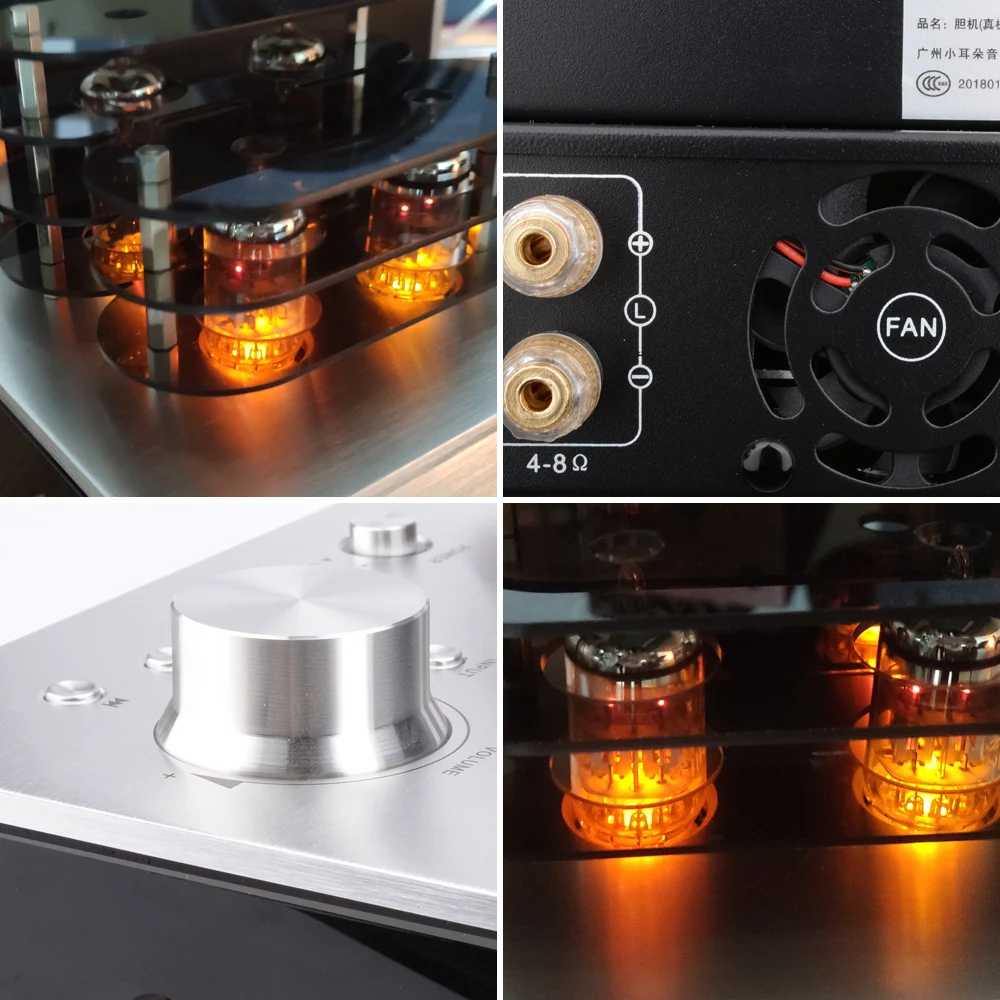 AIYIMA Bluetooth Amplifier Hifi Power Amplifiers 6P1 6N2 Vacuum Tube USB DCA Audio Amp DIY Subwoofer Sound Amplifier Board