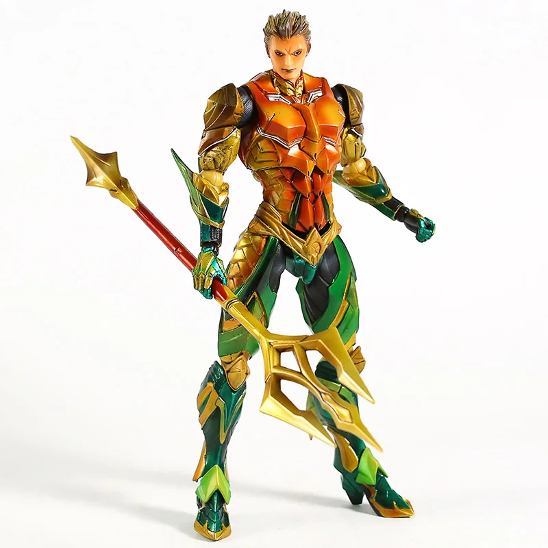 DC Comics Figure Justice League Play Arts Aquaman Super Hero Justice League Aquaman Action Figure P