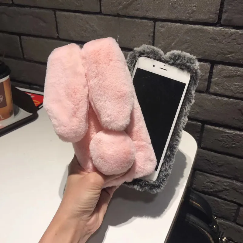 Rabbit Fur Phone Case (14)
