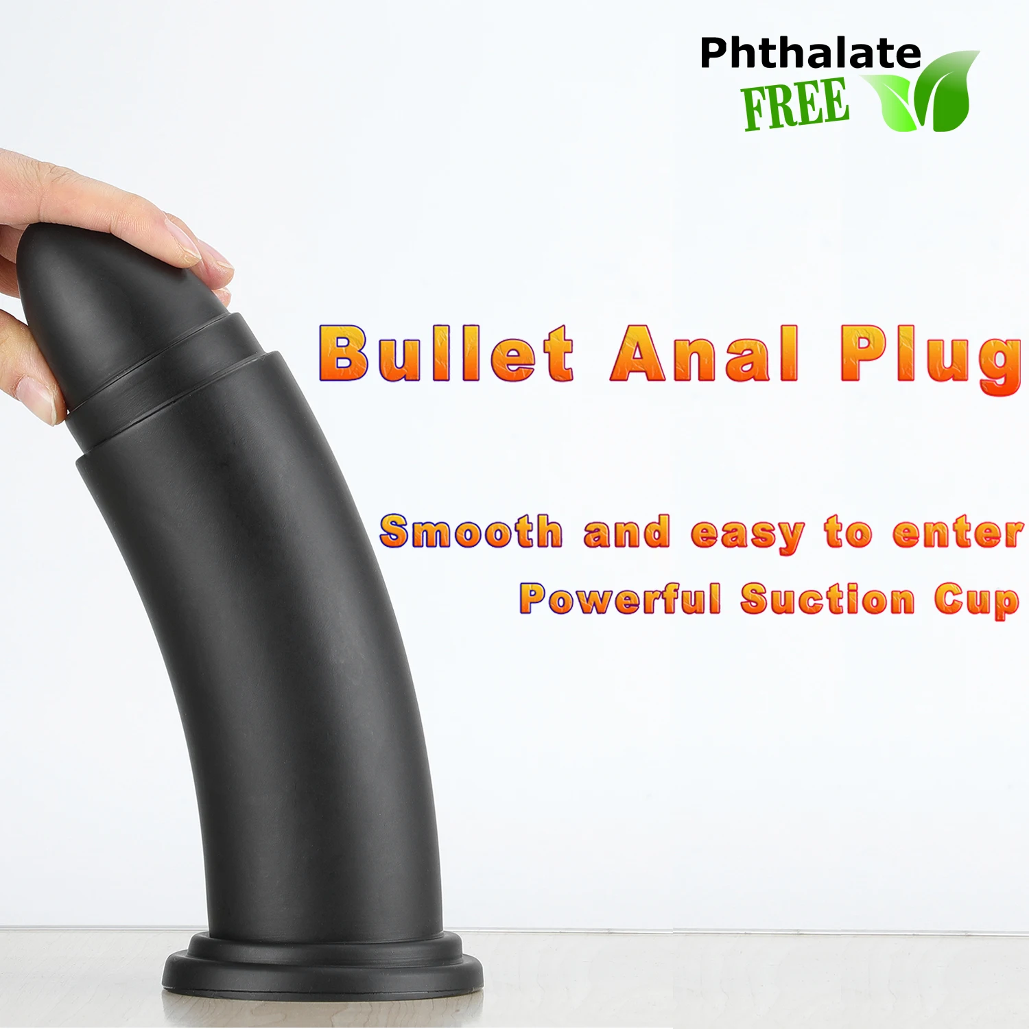 Black Large Bullet Anal Plug Ass Massage Vaginal Masturbation Butt Plug  Erotic Bullet Dildo Sex Toys for Women and Men - AliExpress