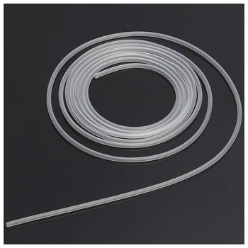 

2M Clear Translucent Food Grade Silicone Tubing Milk Hose Pipe 4x6mm