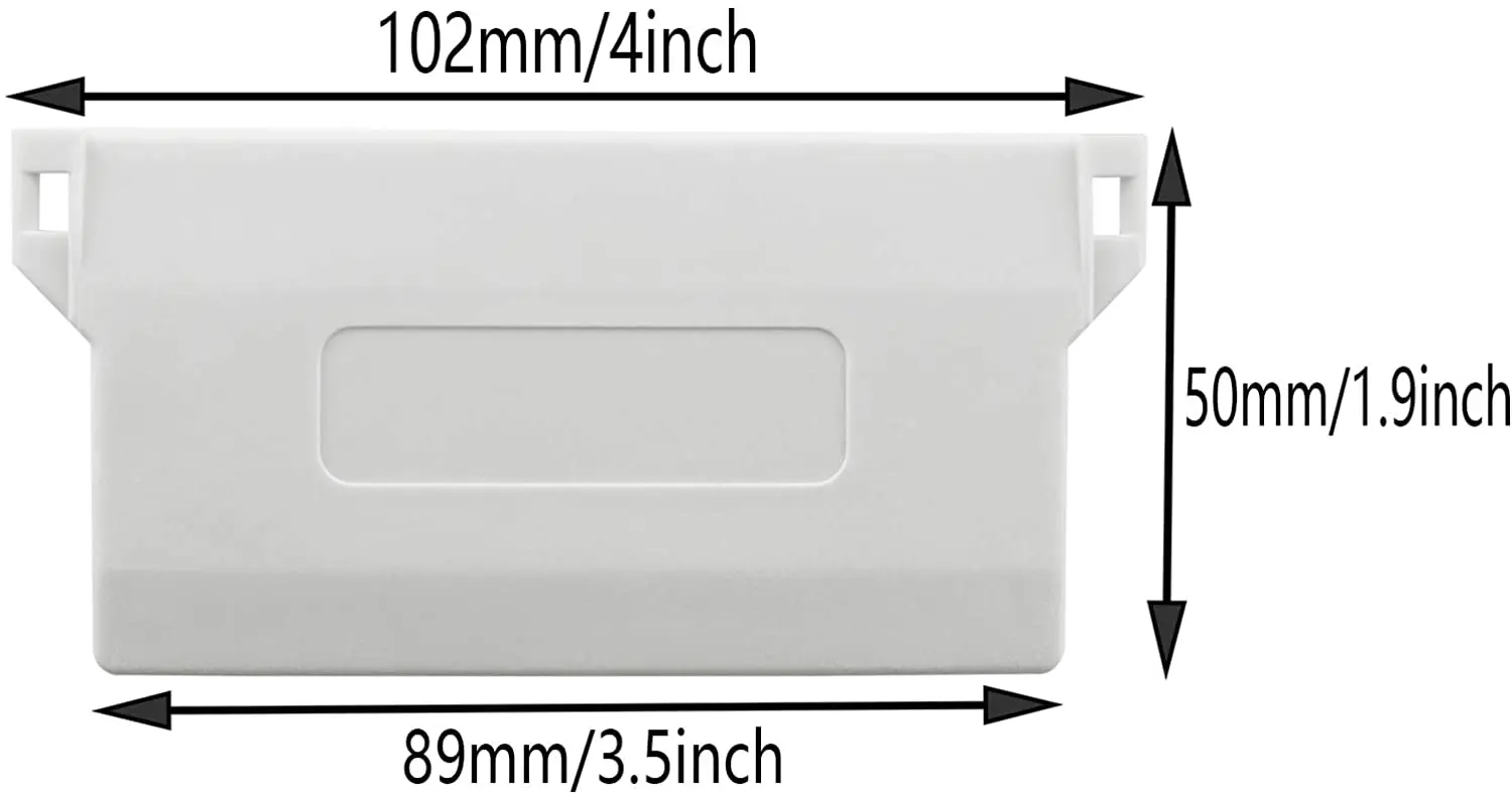 10pcs Replacement Spares Bottom Weights Slats Vertical Blind Accessories, Vertical Blind Bottom Weights, Vertical Blind Hole Acc 5