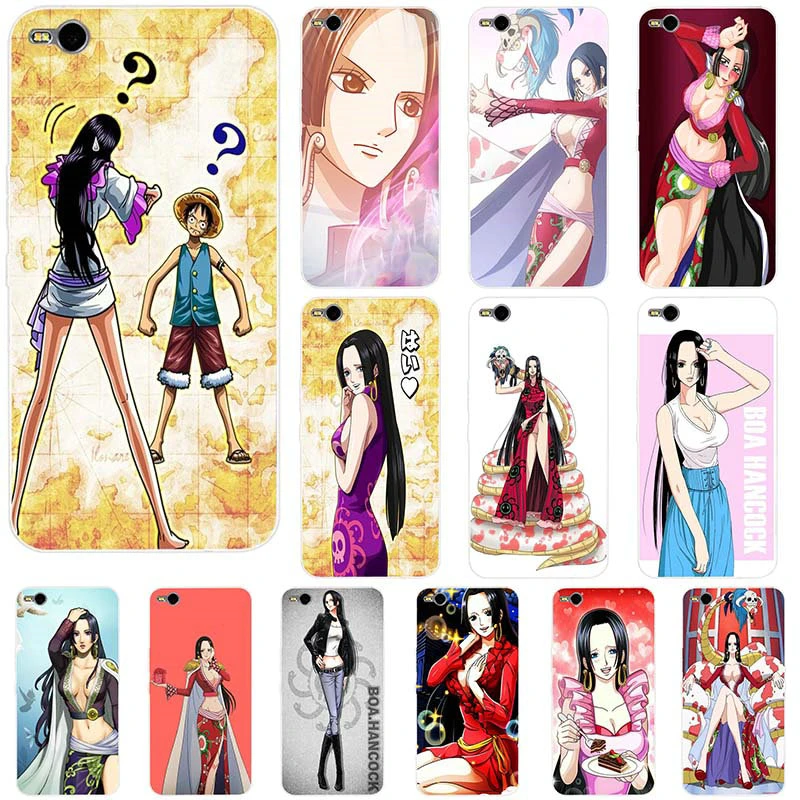 Soft Mobile Phone Accessories Cases For Htc One U11 M7 M8 M9 M10 E9 Plus Desire 530 626 628 630 816 0 One Piece Boa Hancock Fitted Cases Aliexpress