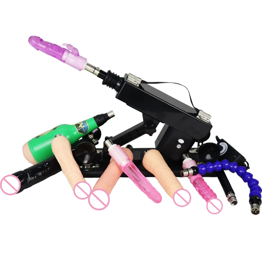FREDORCH Sex Machine 7 Accessories for Men Women Multi-Speed Adjustable Vibrator Masturabtion Retractable Massage Tool Toys | Красота и