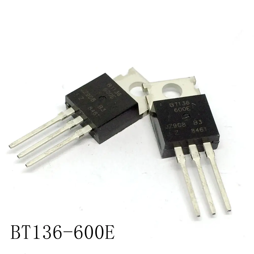 TRIAC BT136 600E TO 220 4A/600V 10 шт./лот new в наличии|Приборы для измерения уровня| |