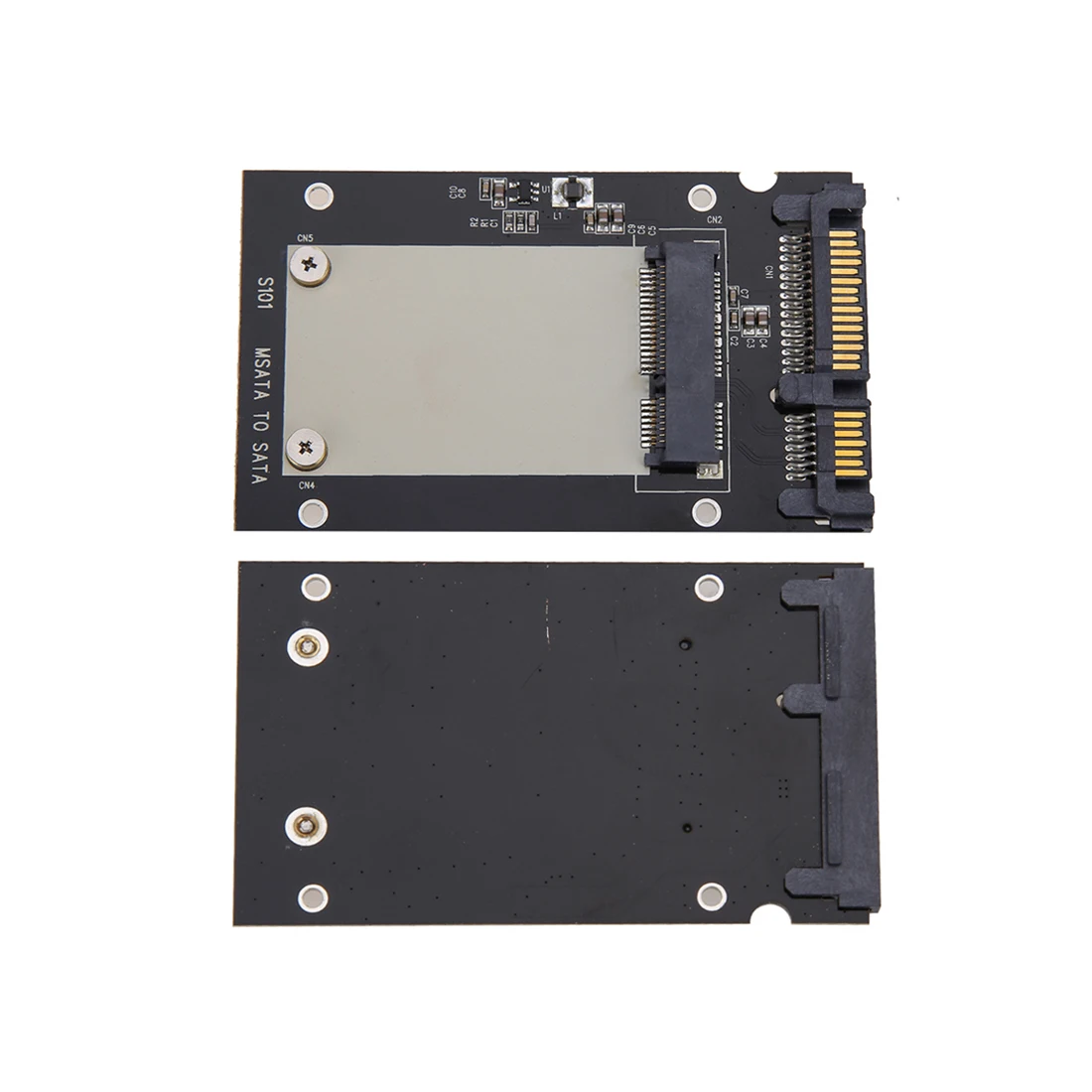 

XT-XINTE Adapter Card mSATA Mini SSD to 2.5" SATA SATA3 Drive 22Pin Converter with Protective Case for Windows Vista Linux Mac