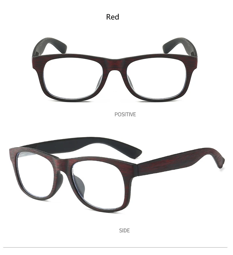 Zilead имитация очки для чтения в деревянной оправе анти голубой свет Prebyopia очки компьютерные очки для мужчин и женщин