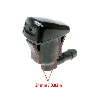 

For Toyota Washer nozzles Car Auto Black Plastic Jet Hose Connector Replacement