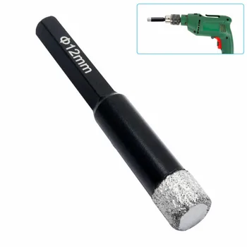 

High Quality 1PC/5PCS Tile Ceramic Marble Dry Diamond Drill Bits 6/8/10/12/14mm Hole Opener