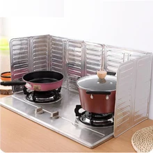 Плита для удаления масла с перегородкой для приготовления пищи, изоляционная защита от брызг, газовая плита, плита с защитой от ожогов, кухонный инструмент B