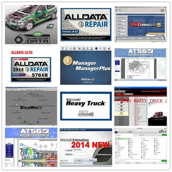 

2020 Hot Alldata10.53 Mit..ell onde..nd Auto Repair Software All data+m..chell on d..and 2015 24 in 1TB hdd usb3.0 free shipping
