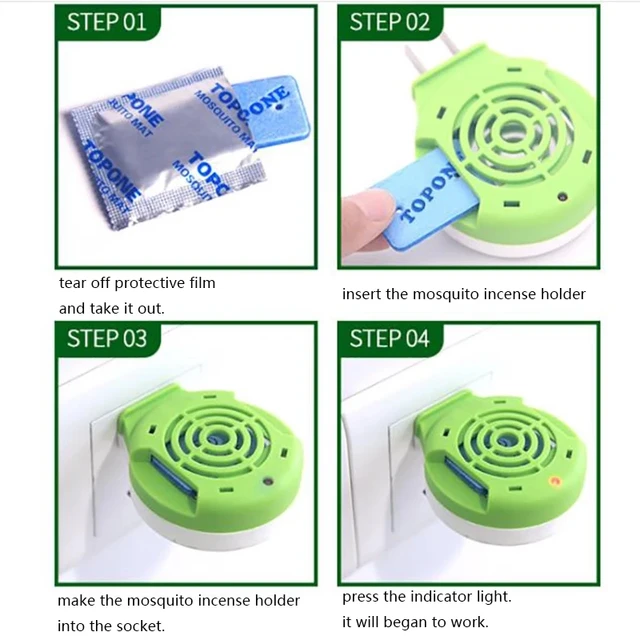 60Db Elektromos Szúnyoggyilkos Szőnyegek Anti Szúnyog Szagtalan Rovarcsípés, A Nyári Hőhaszító Gyilkos - Image 6