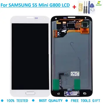 

AMOLED DISPLAY LCD + TOUCH SCREEN FOR SAMSUNG GALAXY S5 MINI G800 BLACK REPALCEMENT GLASS ASSEMBLY DIGITIZER FOR GALAXY S5MINI