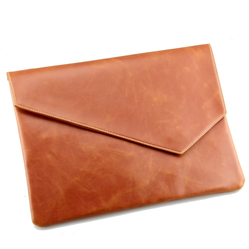 Mens Business Handbag Faux Clutches Bag Vintage Briefcase Pouch Envelope bag 