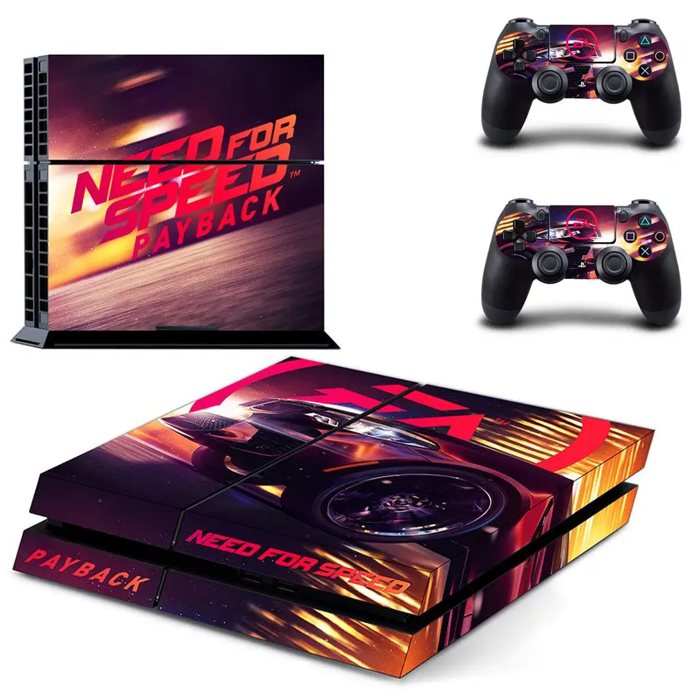 Наклейка Need for Speed PS4 s Play station 4 Skin PS наклейка чехол для PlayStation консоли и контроллера