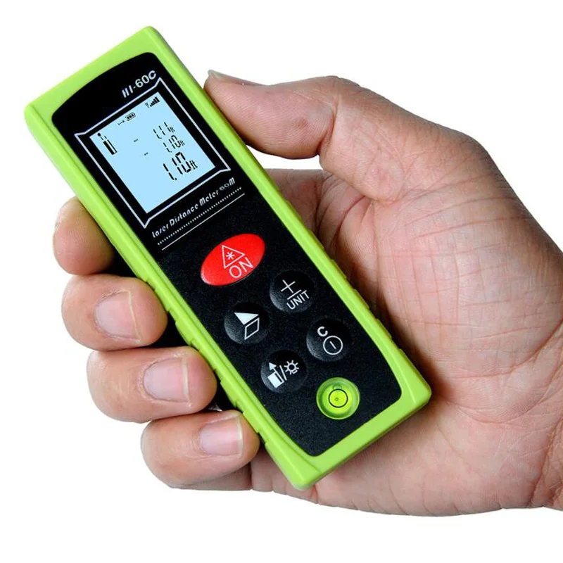 Portable Laser Rangefinder 60M Laser Electronic Ruler Laser Tape Rangefinder Electronic Equipment Instrument Ruler Test Tool Portable Laser Rangefinder 60M Laser Electronic Ruler Laser Tape Rangefinder Electronic Equipment Instrument Ruler Test Tool