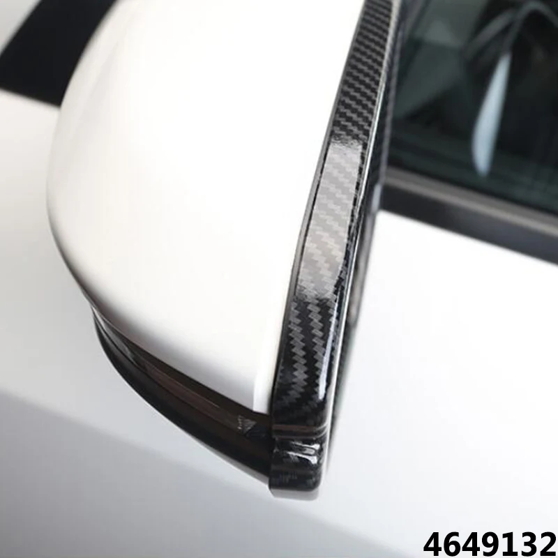 2016 To 2018 For Honda Civic 10th -Car Rearview Mirror Rain Eyebrow shield trim Cover auto exterior decoration Accessories 2016 To 2018 For Honda Civic 10th -Car Rearview Mirror Rain Eyebrow shield trim Cover auto exterior decoration Accessories