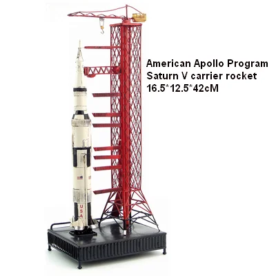 Украшение из кованого железа мастерство НАСА Apollo Plan Saturn V Rocket модель, сувениры, подарки, подарки на день рождения, коллекционные вещи
