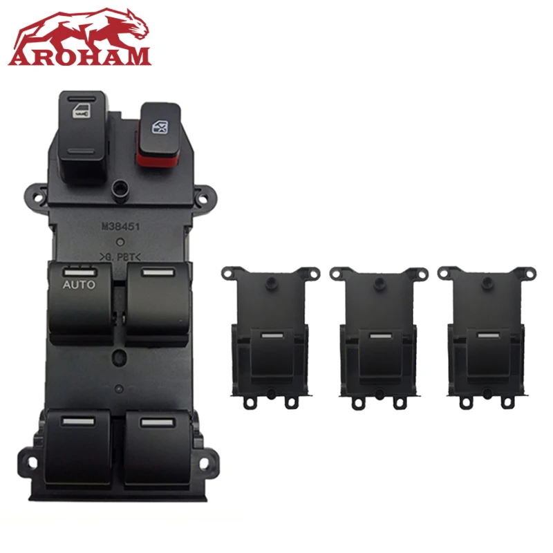 NEW Set For Honda CR V 2007 2011 Power Window Switch Electric Control