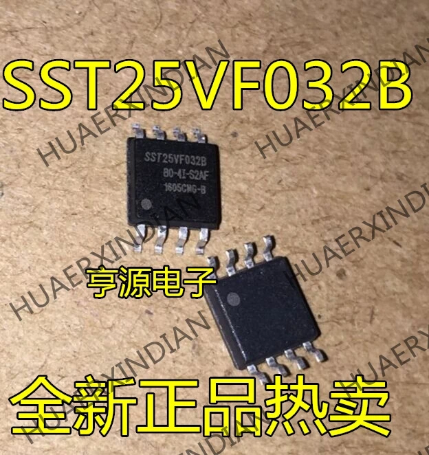 10 шт./лот SST25VF032B-80-4I-S2AF SST25VF032B-50-4C-S2AF 32 Мбит в