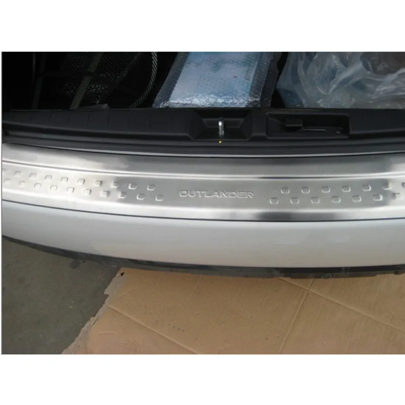 Для Mitsubishi Outlander 2006 2012 Высокое качество нержавеющая сталь Задний бампер протектор