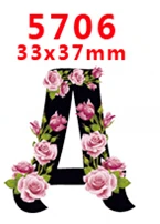30 шт мультфильм персонаж плоское украшение из смолы PR 5704 - Цвет: 5706