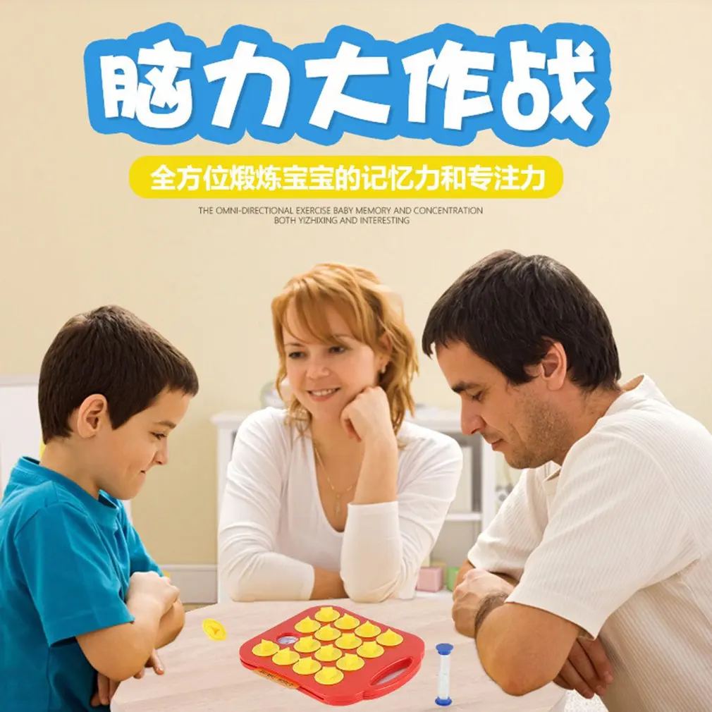 

Kids Memory Training Game Chess Puzzle Cartoon Montessori Wooden Puzzle Ladybug Design Early Development Toy for Children Gift