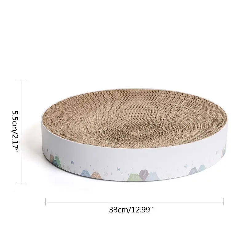 

Cat Scratcher, Scratching Pad, Durable Recyclable Cardboard with Catnip Y1QB