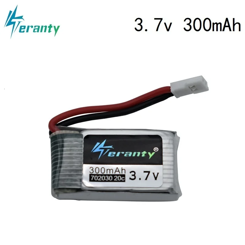 Аккумулятор lipo для квадрокоптера E55 FQ777 FQ17W DFD F180 FY530 U816 U830 20C 3 7 300 В 702030 мАч | Игрушки