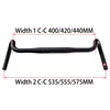 2022 new Carbon Gravel handlebar Big Flare Bar Cyclocross Road Bike handlebars 400/420/440mm carbon fiber bicycle handlebar ► Photo 3/6