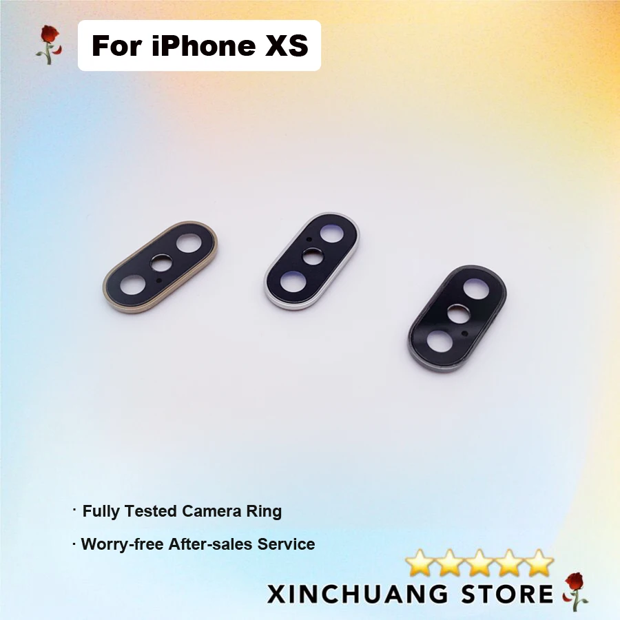 Новинка Оригинальное кольцо для камеры Apple iPhone XR X XS Max Запасные части