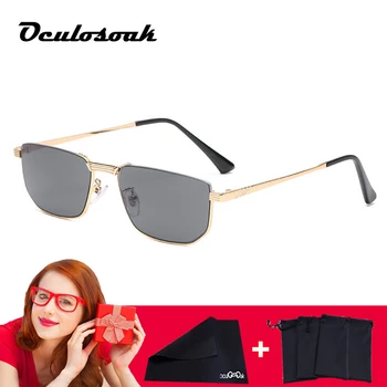 

New men's half-frame metal sunglasses retro square wild sunglasses women's trendy hot selling glasses