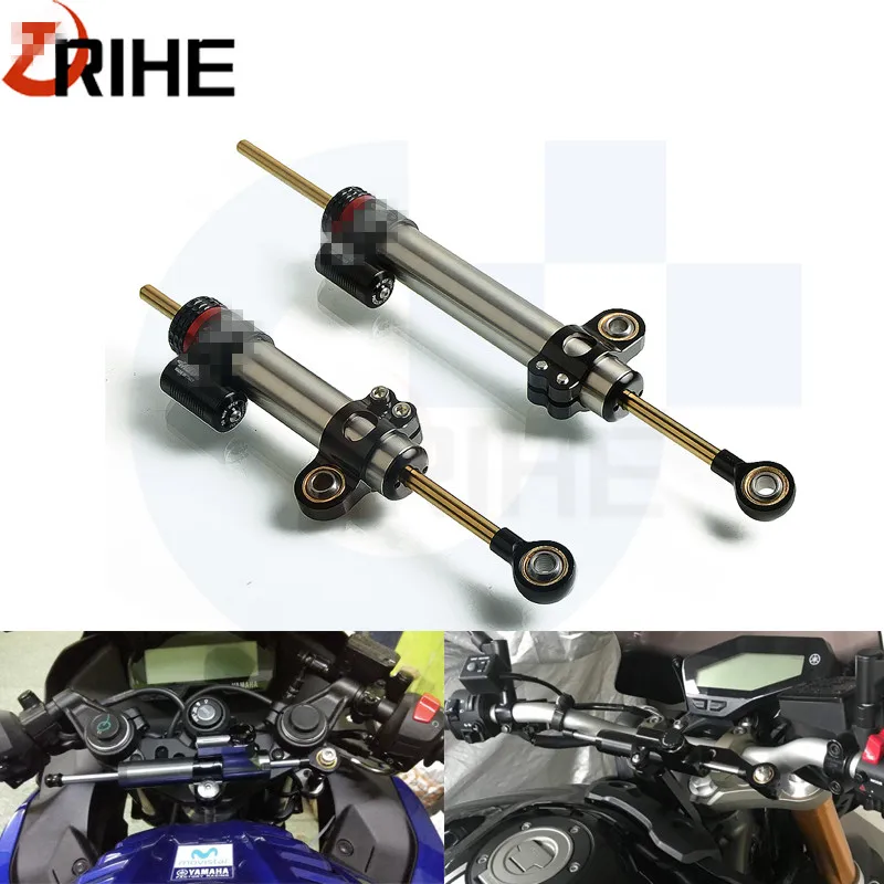 

Motorcycle Universal Adjustable Steering Damper Stabilizer Safety Control FOR KAWASAKI Ninja ZX-10R ABS ZX-12R ZX-14 ZX-14R ABS