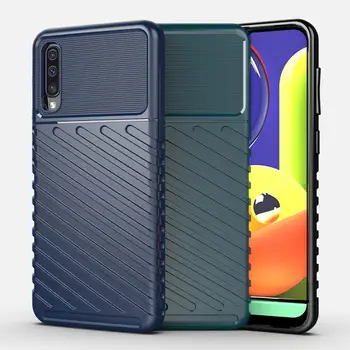 

50pcs/lot For Samsung Galaxy A30S Armor Tough Rugged Thunder Series Shockproof TPU Back Case For Samsung Galaxy A50S