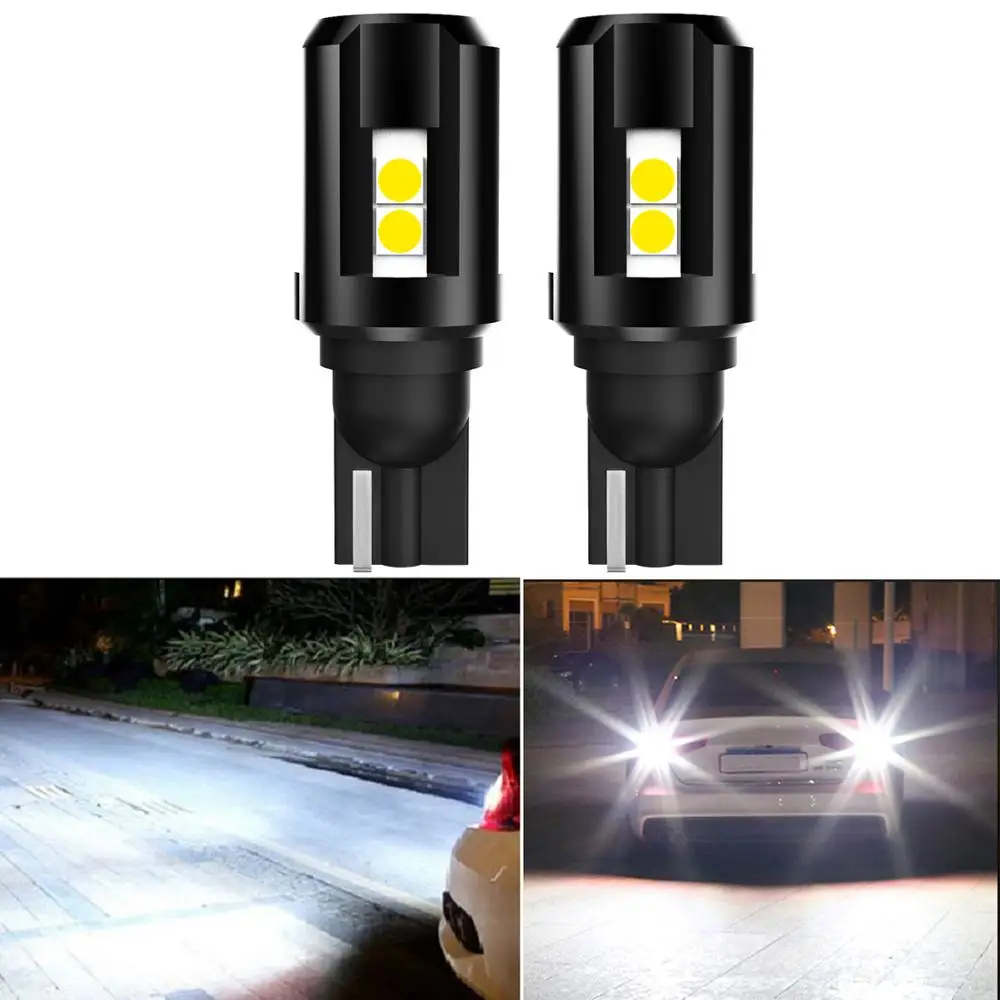 

2pcs T15 Led 2000LM 9W W16W LED Canbus Error Free T15 Bulb Lamp 3030 10SMD Backup Reverse Light for Audi BMW VW Toyota Kia Ford