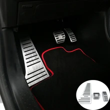 Dla Smart W453 przyspieszenie pedał hamulca pedały spoczynkowe pokrywa akcesoria samochodowe do stylizacji zestaw dla Brabus dla czterech dla dwóch pedałów rękaw