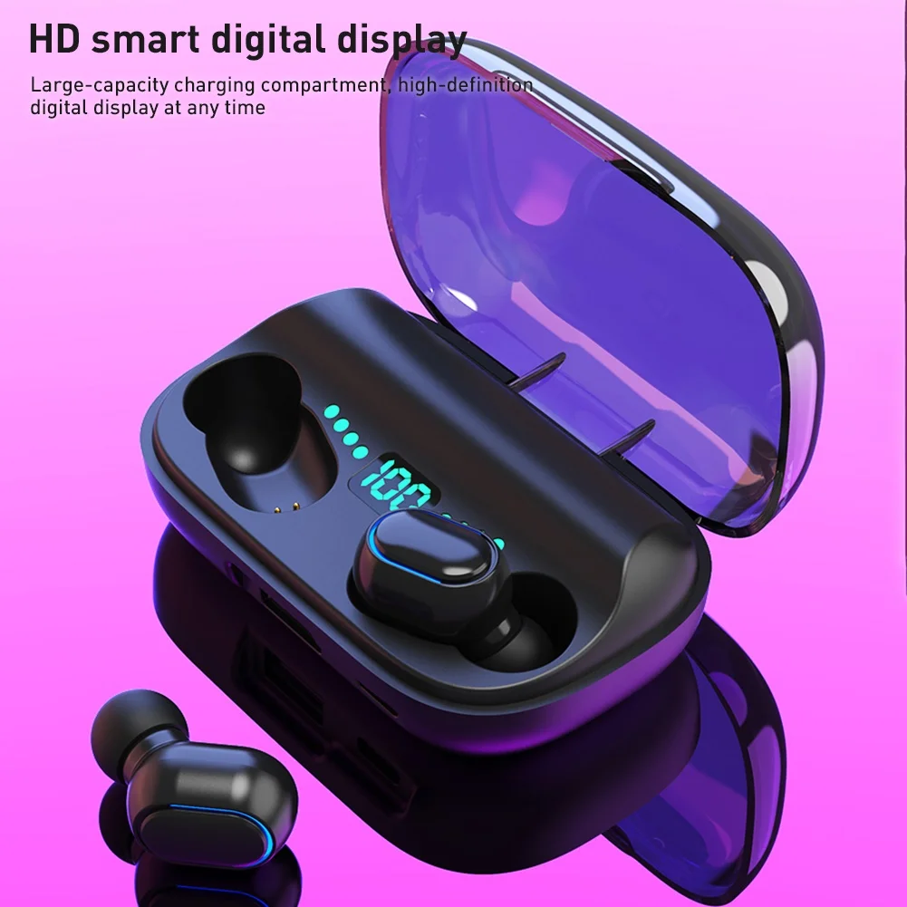 purple wireless earbuds for android