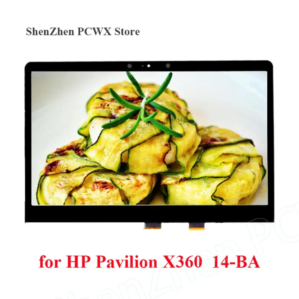 Для HP Pavilion X360 14 BA сенсорный экран дигитайзер 0 ЖК сборка + Рамка маленькая