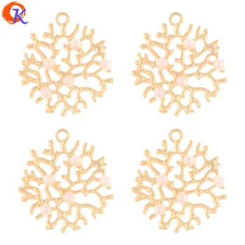 

Cordial Design 50Pcs 23*25MM Jewelry Accessories/Earring Findings/Imitation Pearl/Hand Made/DIY Making/Earrings Connectors