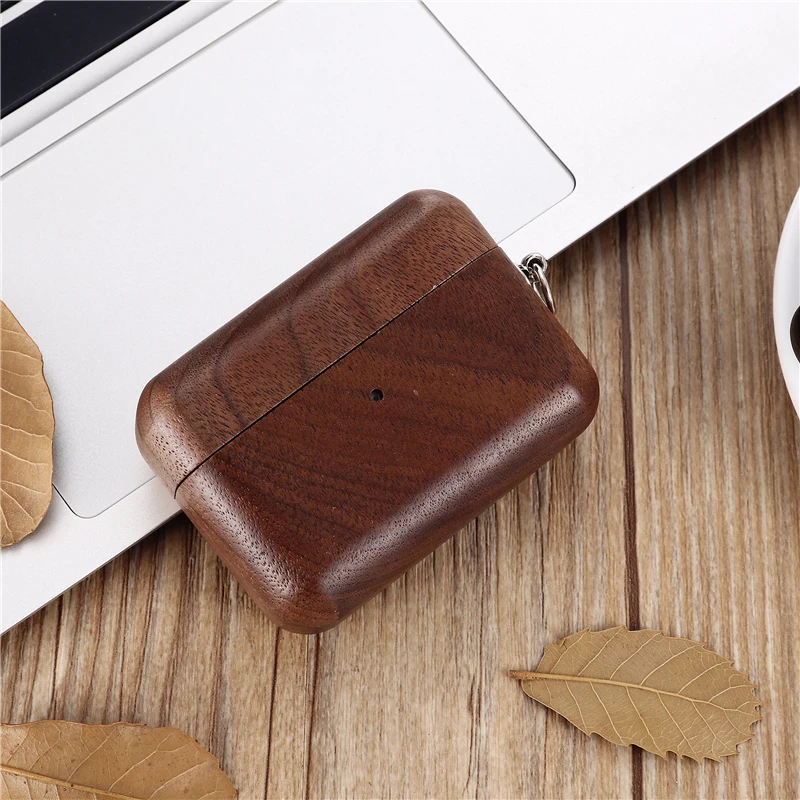 Совместимость для AirPods Pro Чехол деревянная гарнитура крышка беспроводной Bluetooth наушники противоударный защитный чехол Дерево