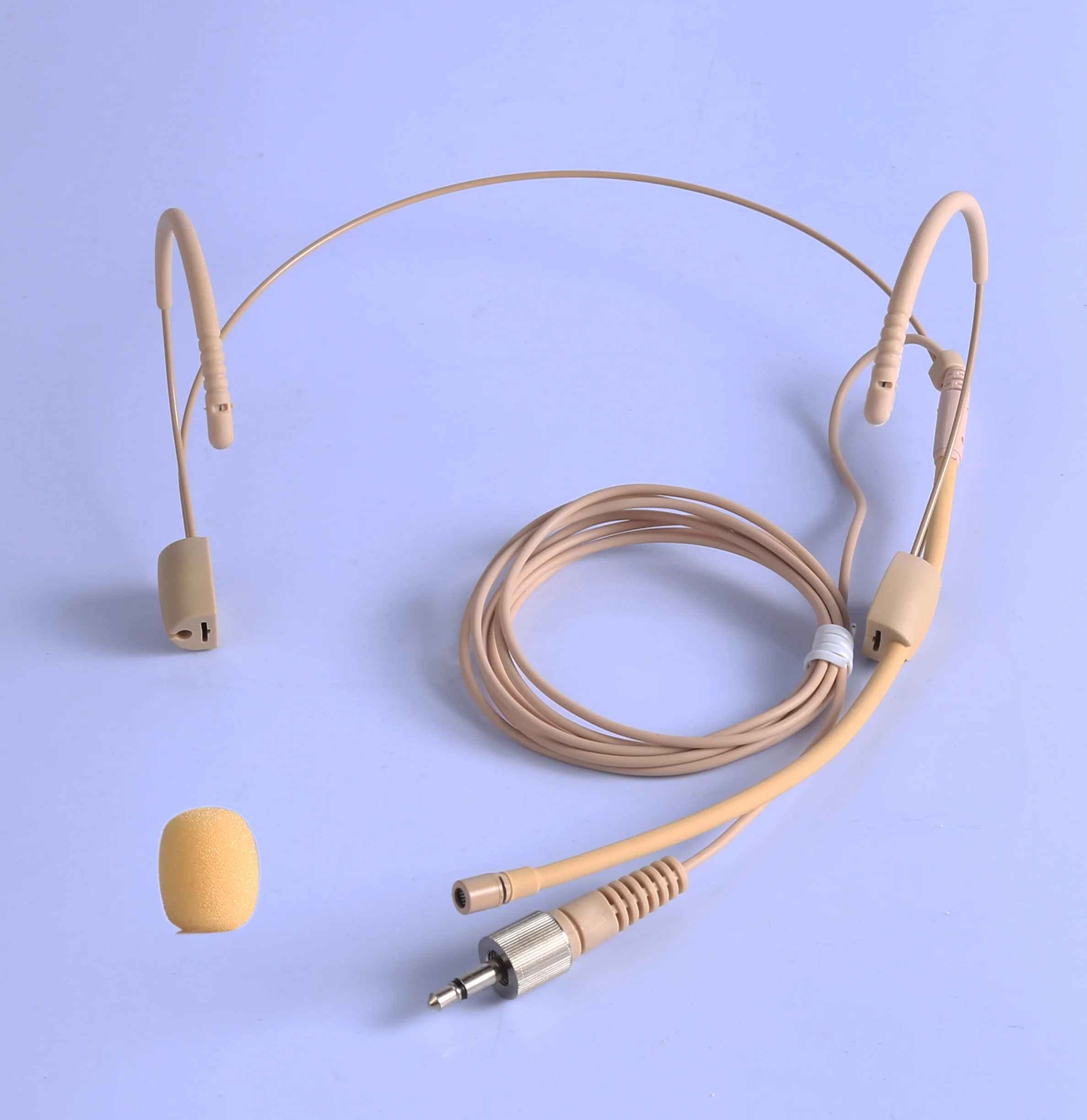 

Good Quality! Professional Cardioid Condenser Headset Microphone For Wireless BodyPack Transmitter 3.5 mm Lockable Replacement