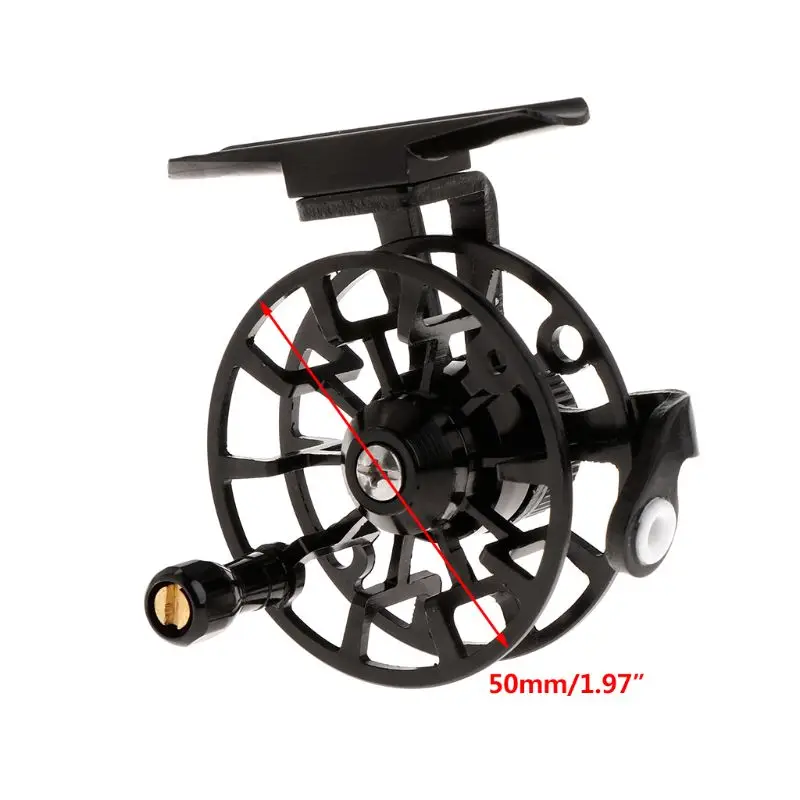 

Ice Fishing Reel Front Reels Full Metal For Right Hand Hollow Professional Ultralight Tackle Accessories Unloading Force Outdoor