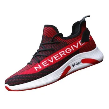 

New men's sneakers fashion mesh light and comfortable non-slip wear-resistant breathable wild casual shoes men shoelaces