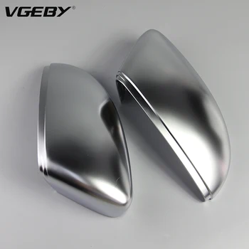 

Pair of Matte Chrome Rearview Mirror Housing Cover Cap for VW Passat B7 CC Jetta Scirocco Beetle Car Styling